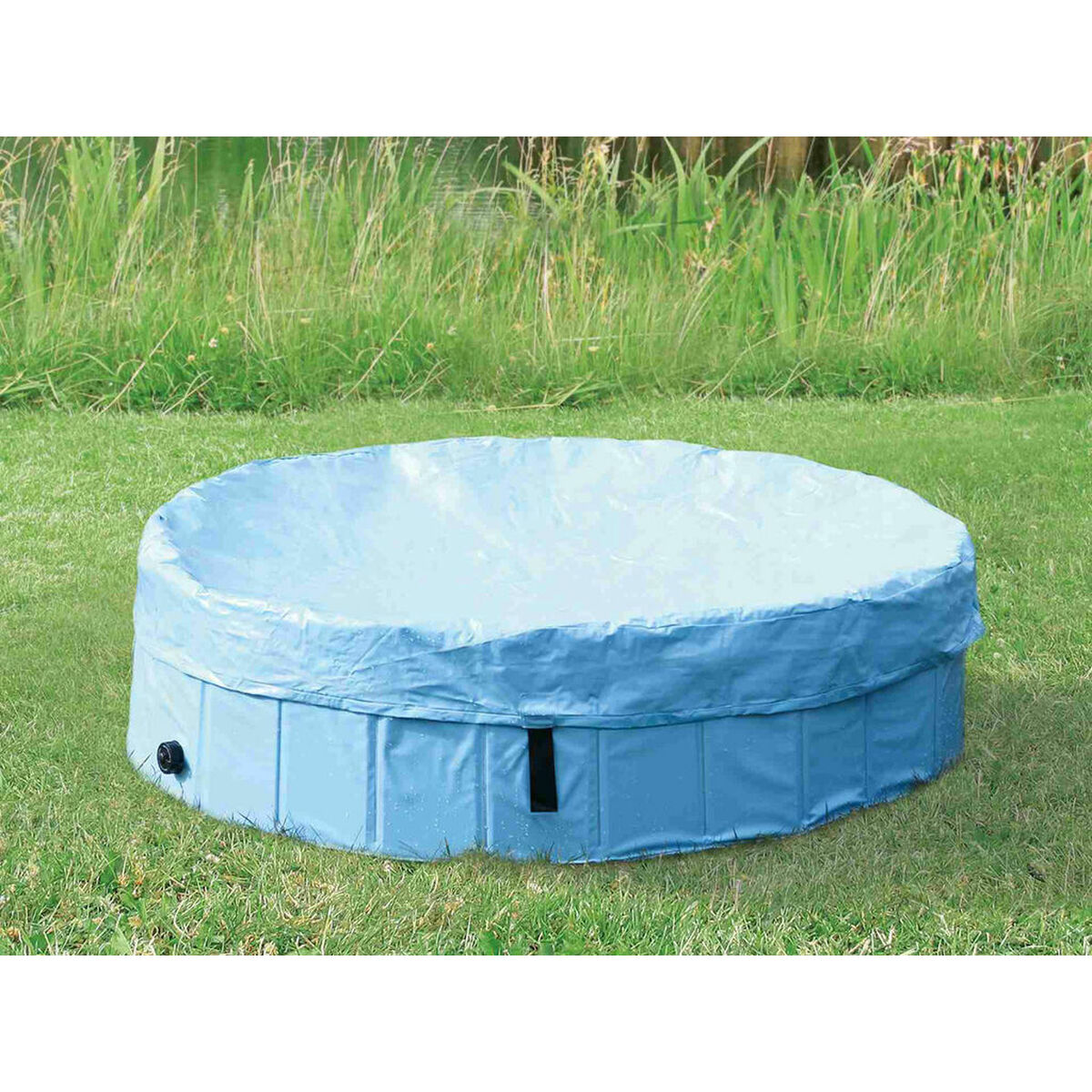 Swimming Pool Cover Trixie Light Blue Ø 120 cm