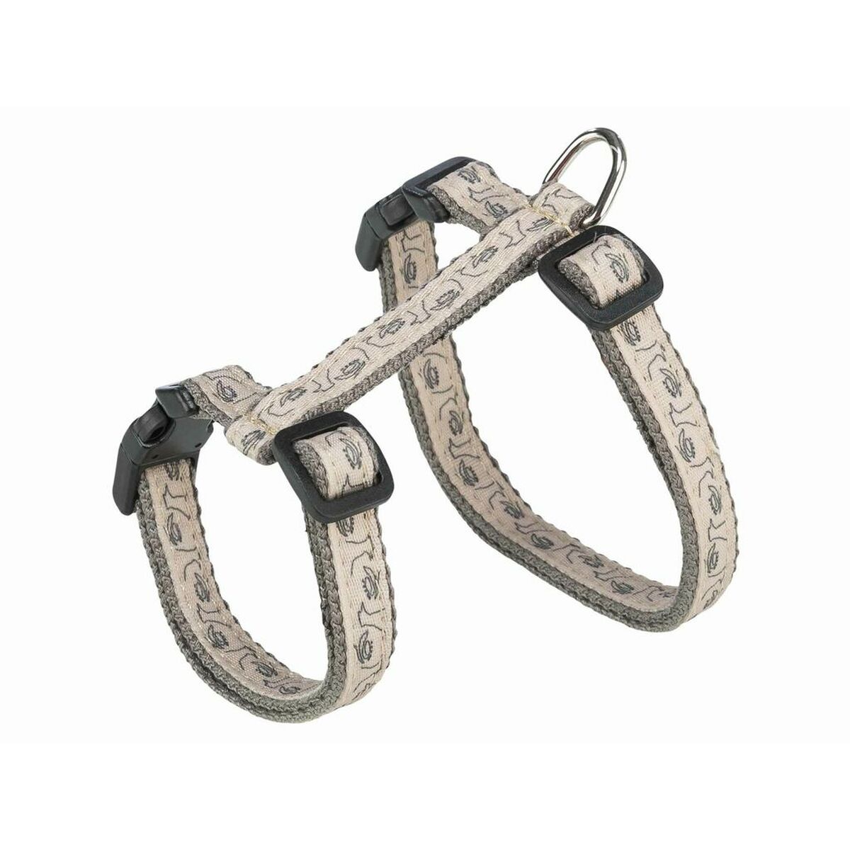 Cat Harness Trixie Beige Grey Cat Harness Trixie Beige Grey