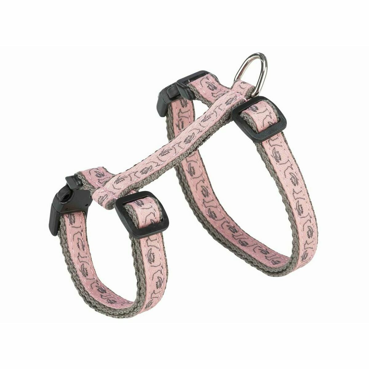 Cat Harness Trixie Grey Pink