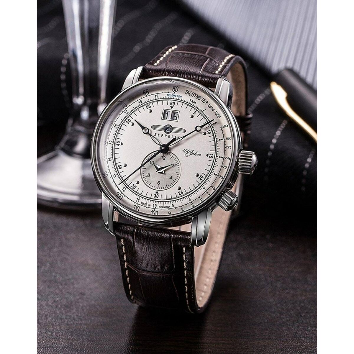 Men’s Watch Zeppelin Zegarek Zeppelin 7640-1 mski Silver