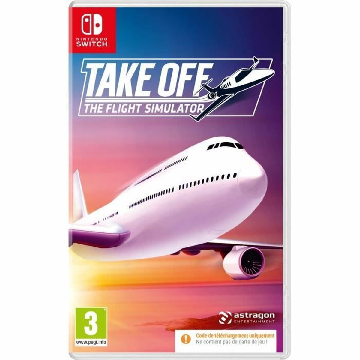 Video game for Switch Microids Take Off : The Flight Simulator Video game for Switch Microids Take Off : The Flight Simulator