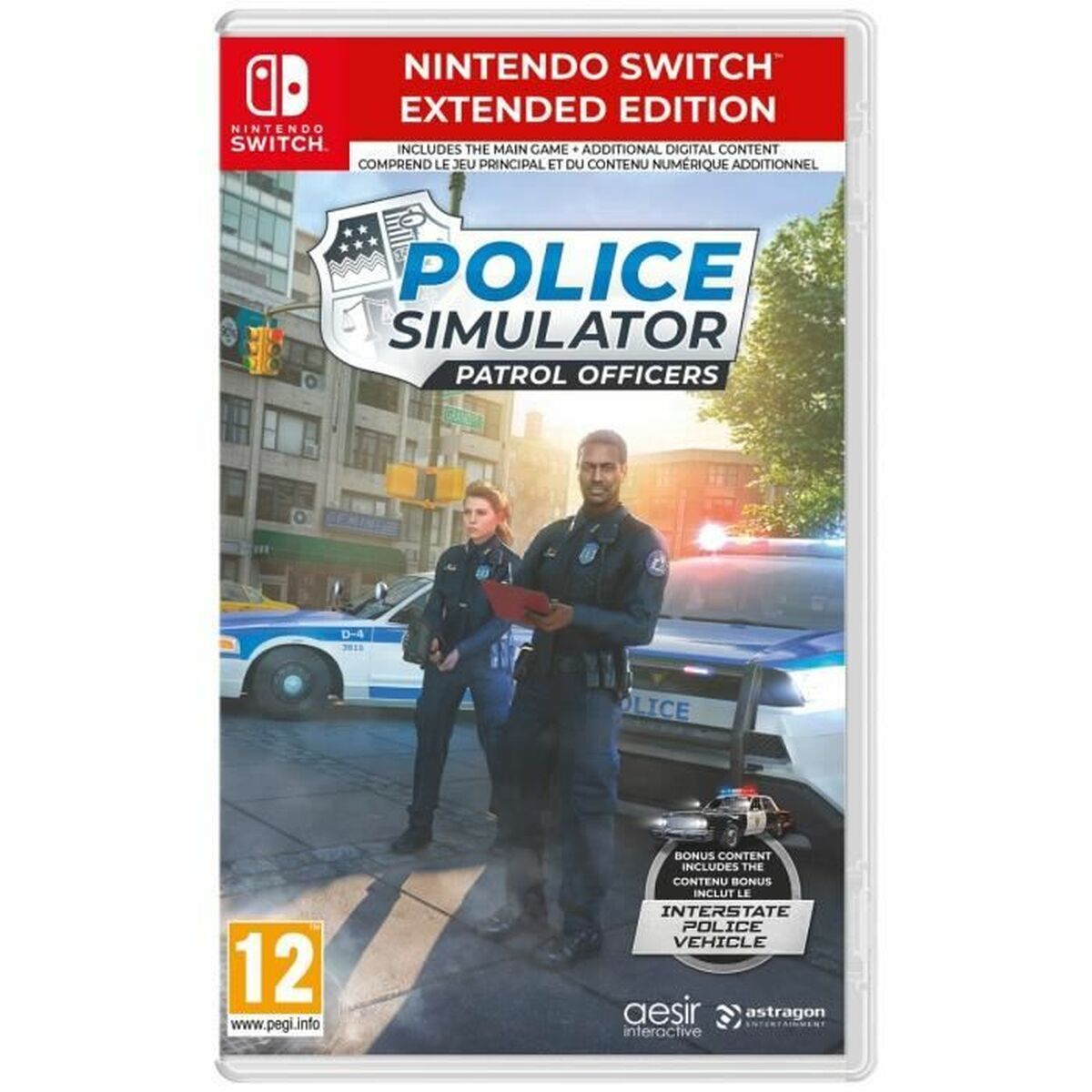 Video game for Switch Microids Police Simulator: Patrol Officers (FR) Video game for Switch Microids Police Simulator: Patrol Officers (FR)