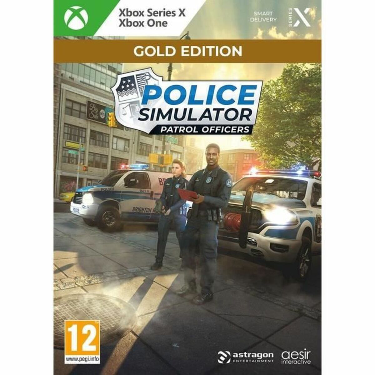 Xbox Series X Video Game Microids Police Simulator: Patrol Officers – Gold Edition