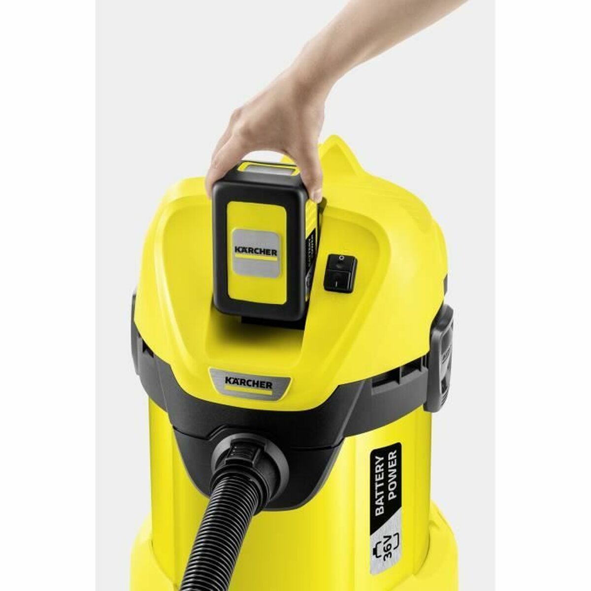 Wet and dry vacuum cleaner Krcher WD 3 300 W 17 L