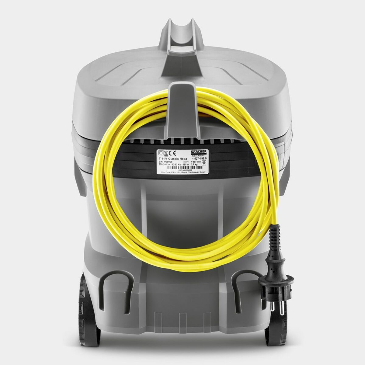 Vacuum Cleaner Krcher 1.527-197.0 Yellow Black Grey 850 W