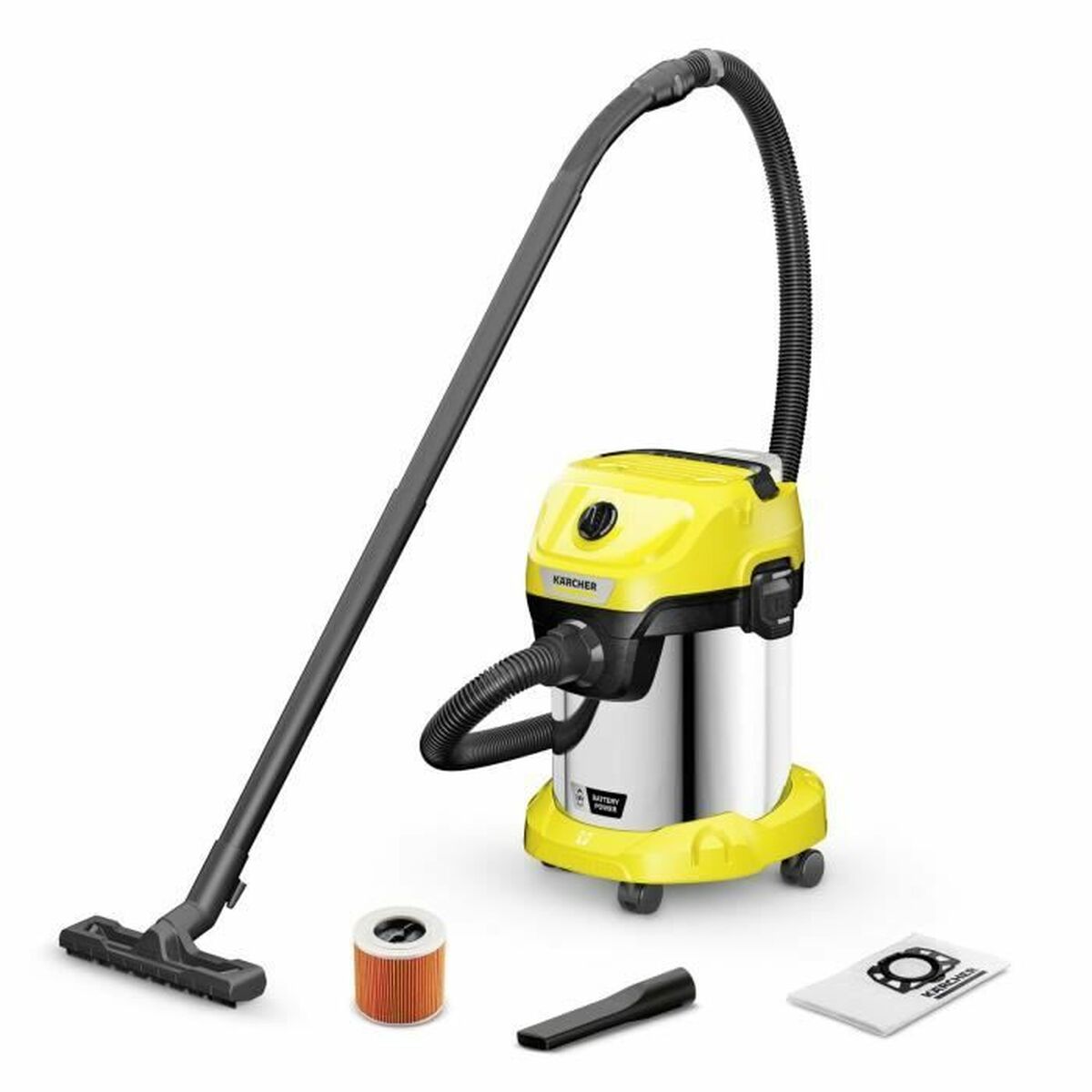 Wet and dry vacuum cleaner Krcher WD 3-18 S V-17/20 17 L