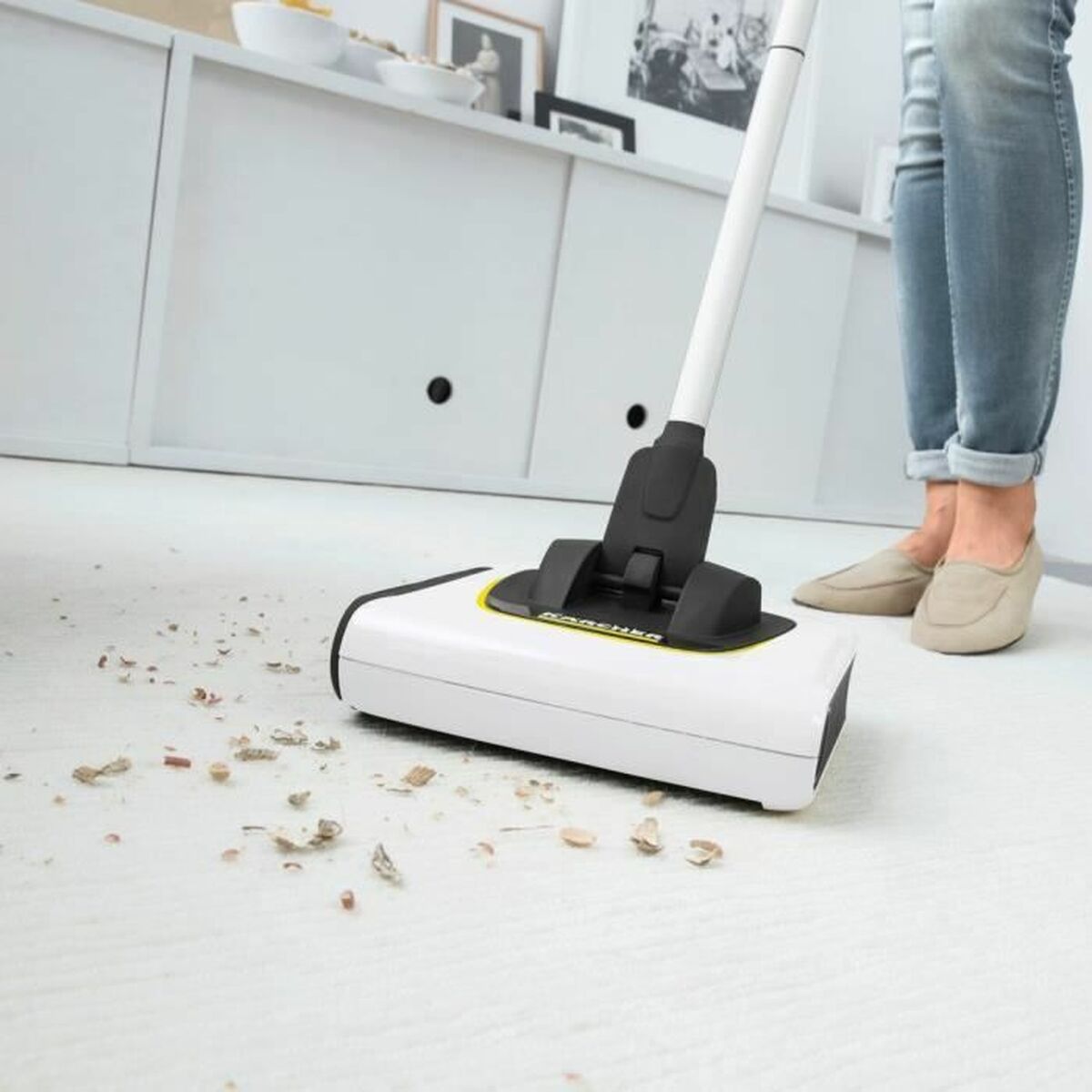 Cordless Vacuum Cleaner Krcher White Black/White