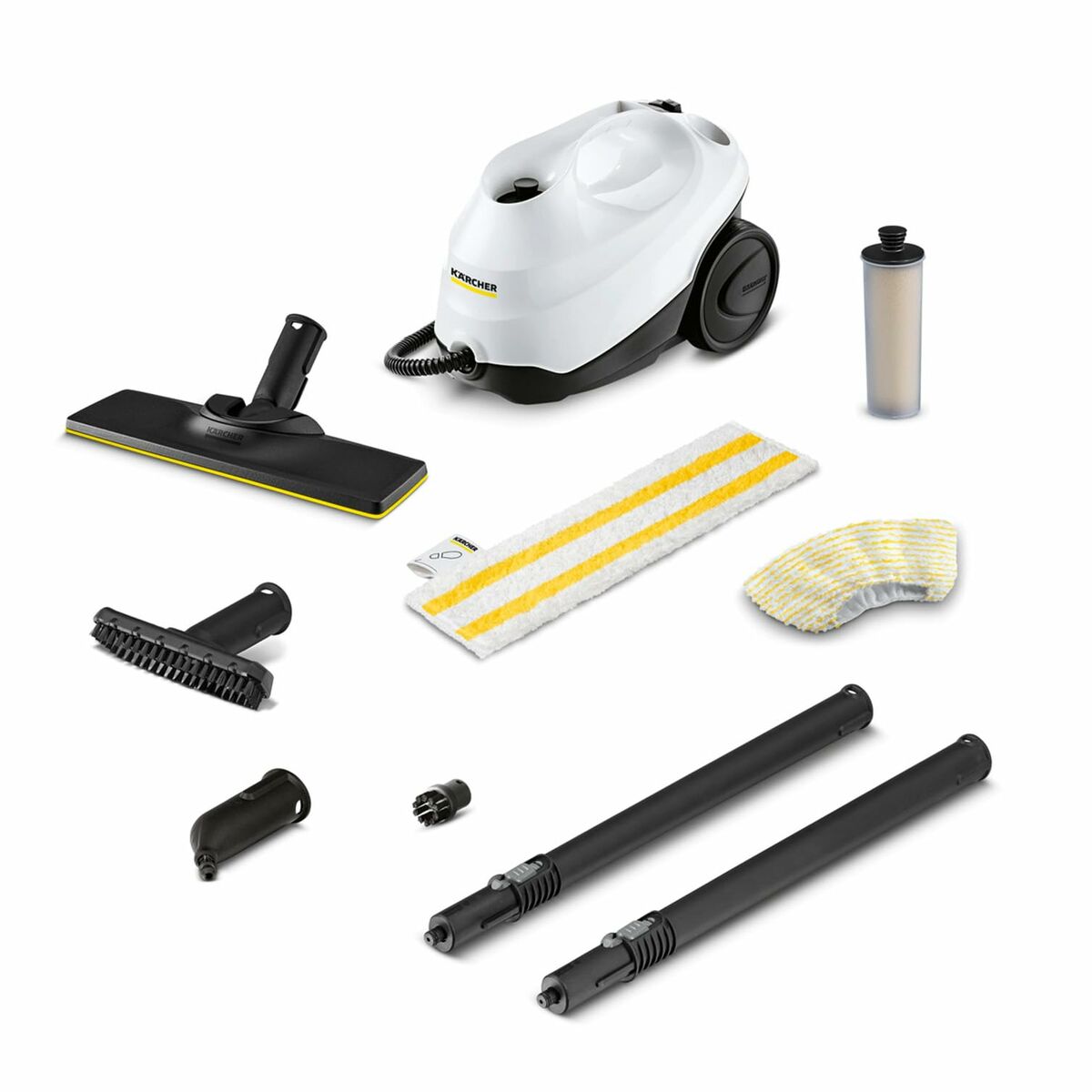 Vaporeta Steam Cleaner Krcher 1.513-650.0 White Black 1900 W 23,6 x 5,3 x 13 cm