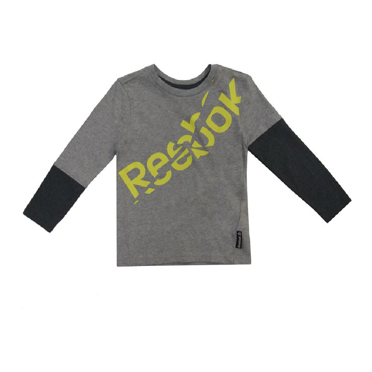 Long Sleeve T-Shirt Reebok B LS TEE Dark grey Long Sleeve T-Shirt Reebok B LS TEE Dark grey