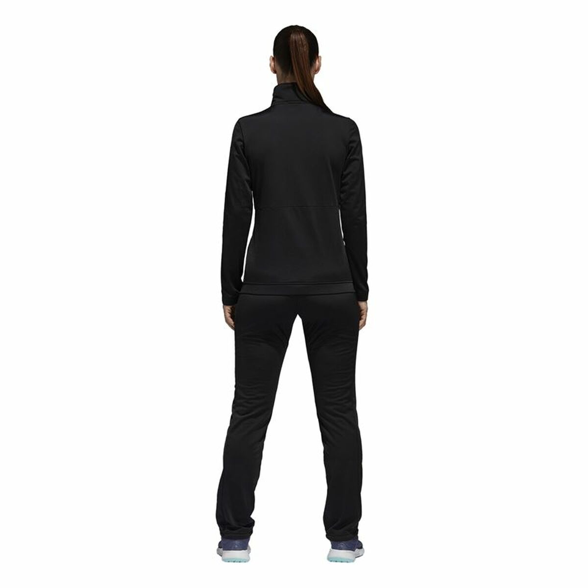 Women’s Tracksuit Adidas Three Stripes Black