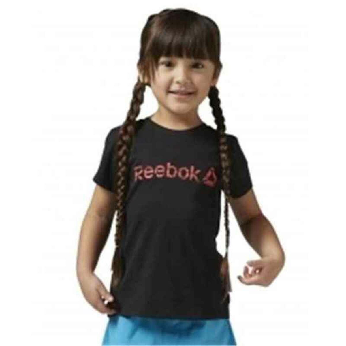 Child’s Short Sleeve T-Shirt Reebok G ES Tee Bas Black