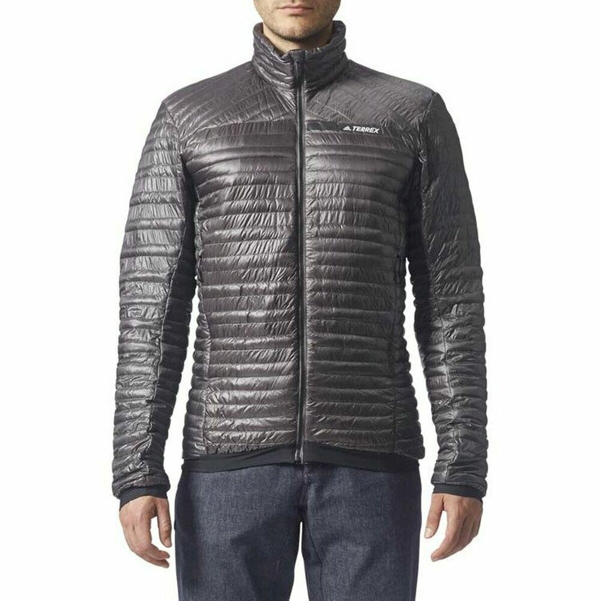Men’s Sports Jacket Adidas BS2513 Grey