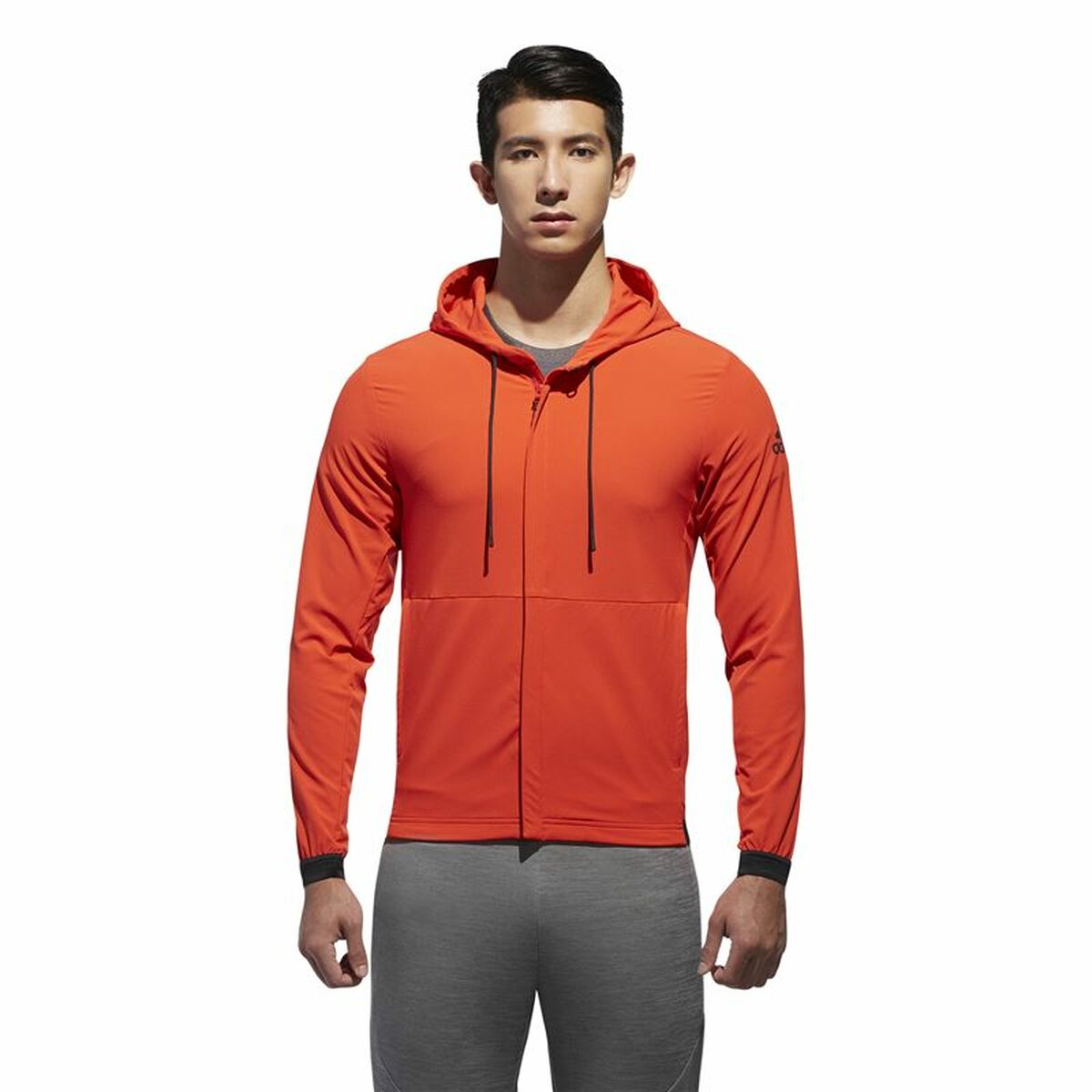 Men’s Sports Jacket Adidas Dark Orange