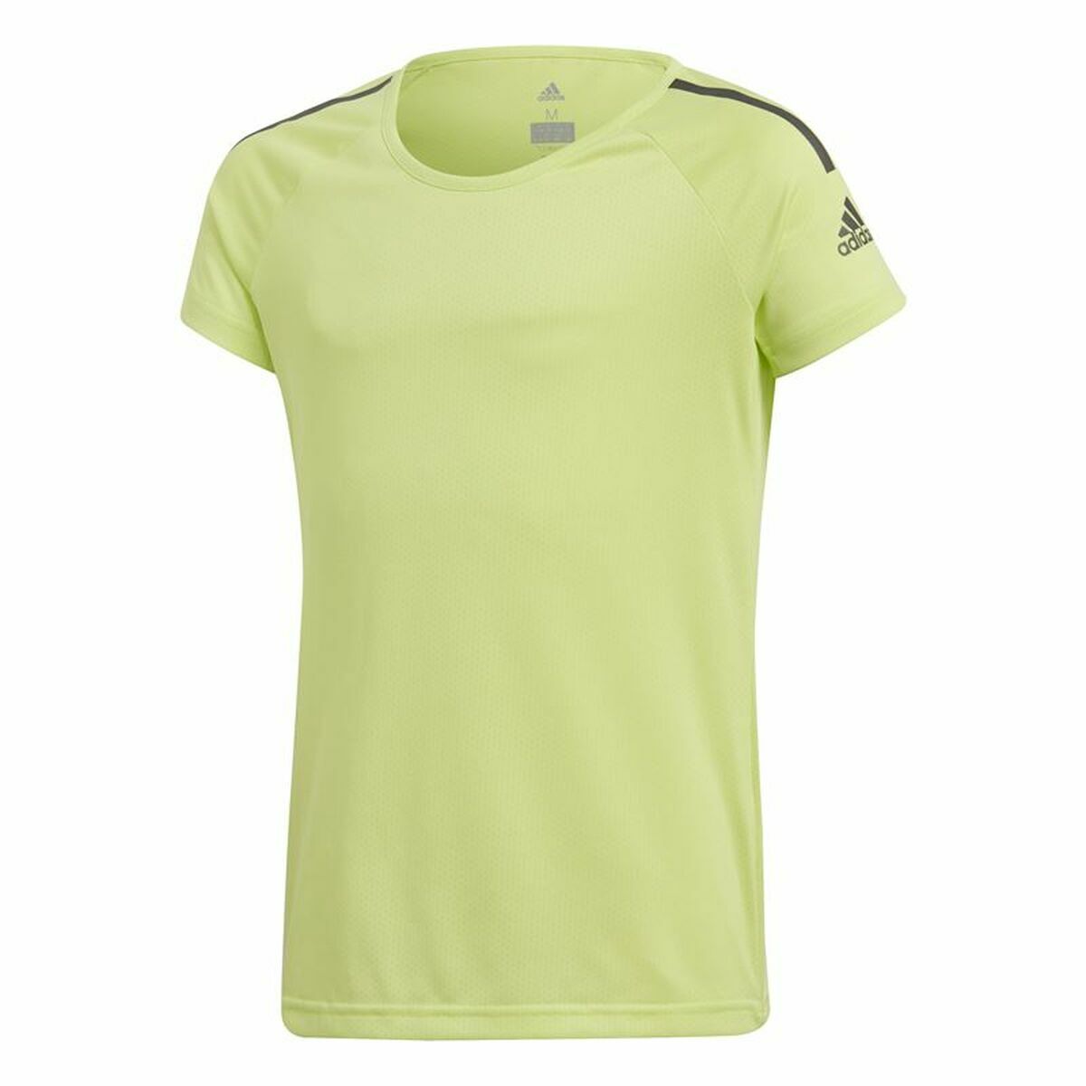 Child’s Short Sleeve T-Shirt Adidas Training Cool tee Lime green