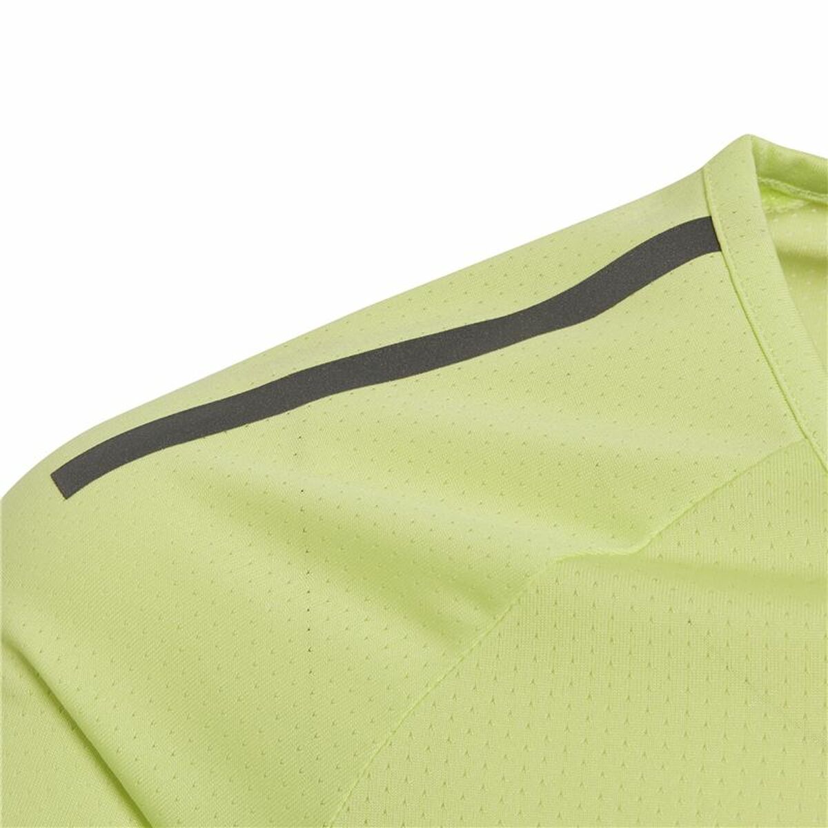 Child’s Short Sleeve T-Shirt Adidas Training Cool tee Lime green