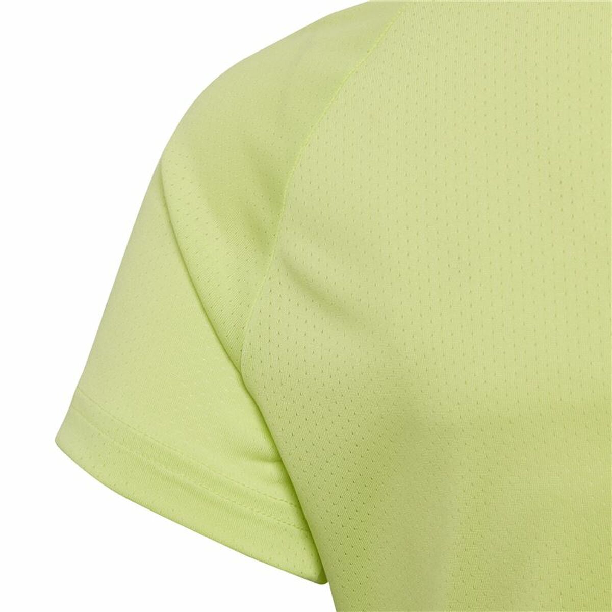 Child’s Short Sleeve T-Shirt Adidas Training Cool tee Lime green