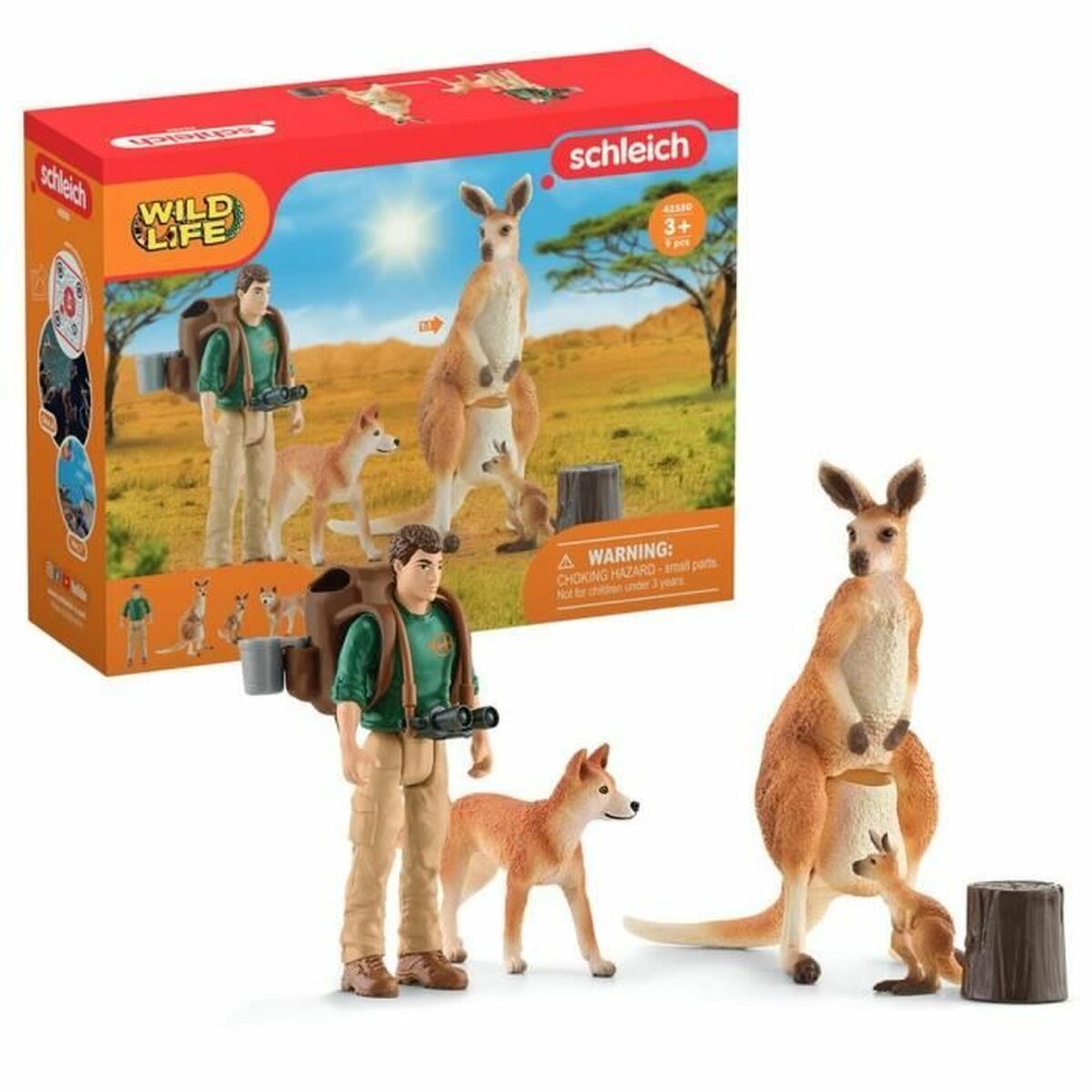 Playset Schleich Adventures in Oceania 9 Pieces Playset Schleich Adventures in Oceania 9 Pieces