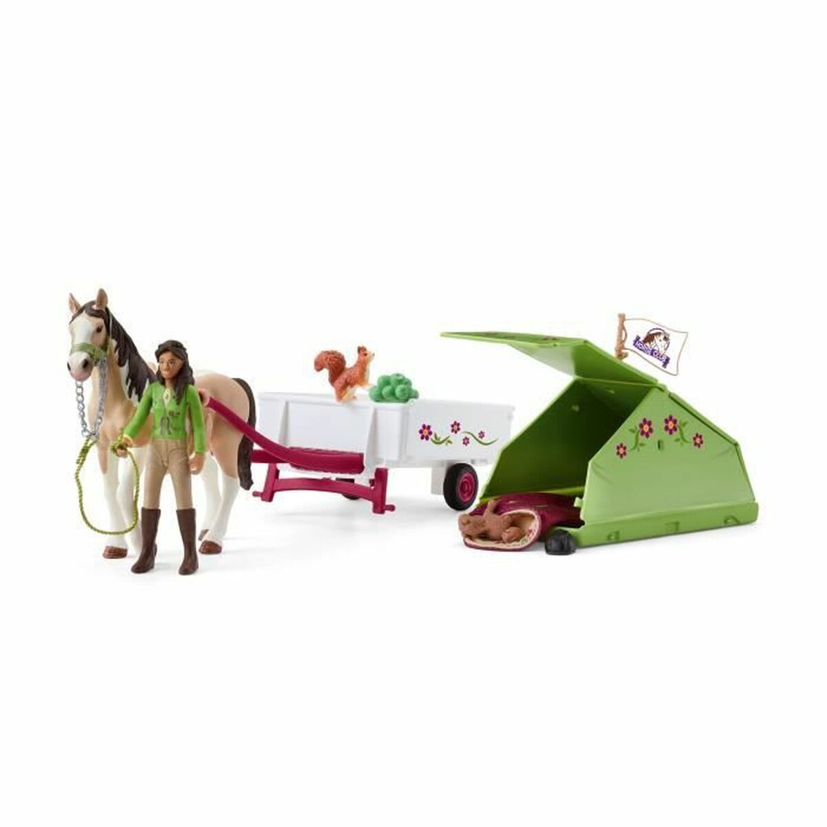 Playset Schleich Sarah’s Camping Adventure