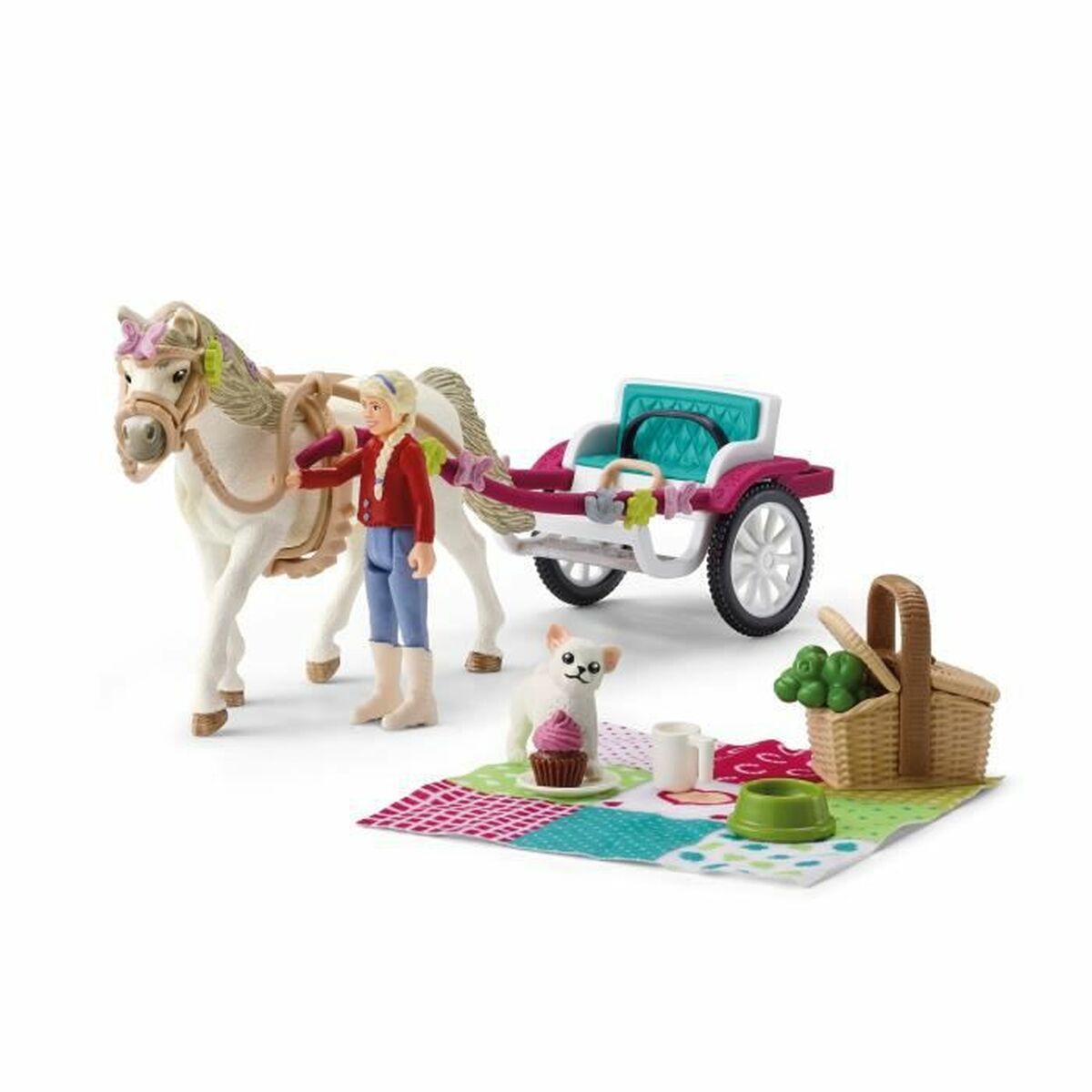 Playset Schleich Plache for the equestrian show – 42467