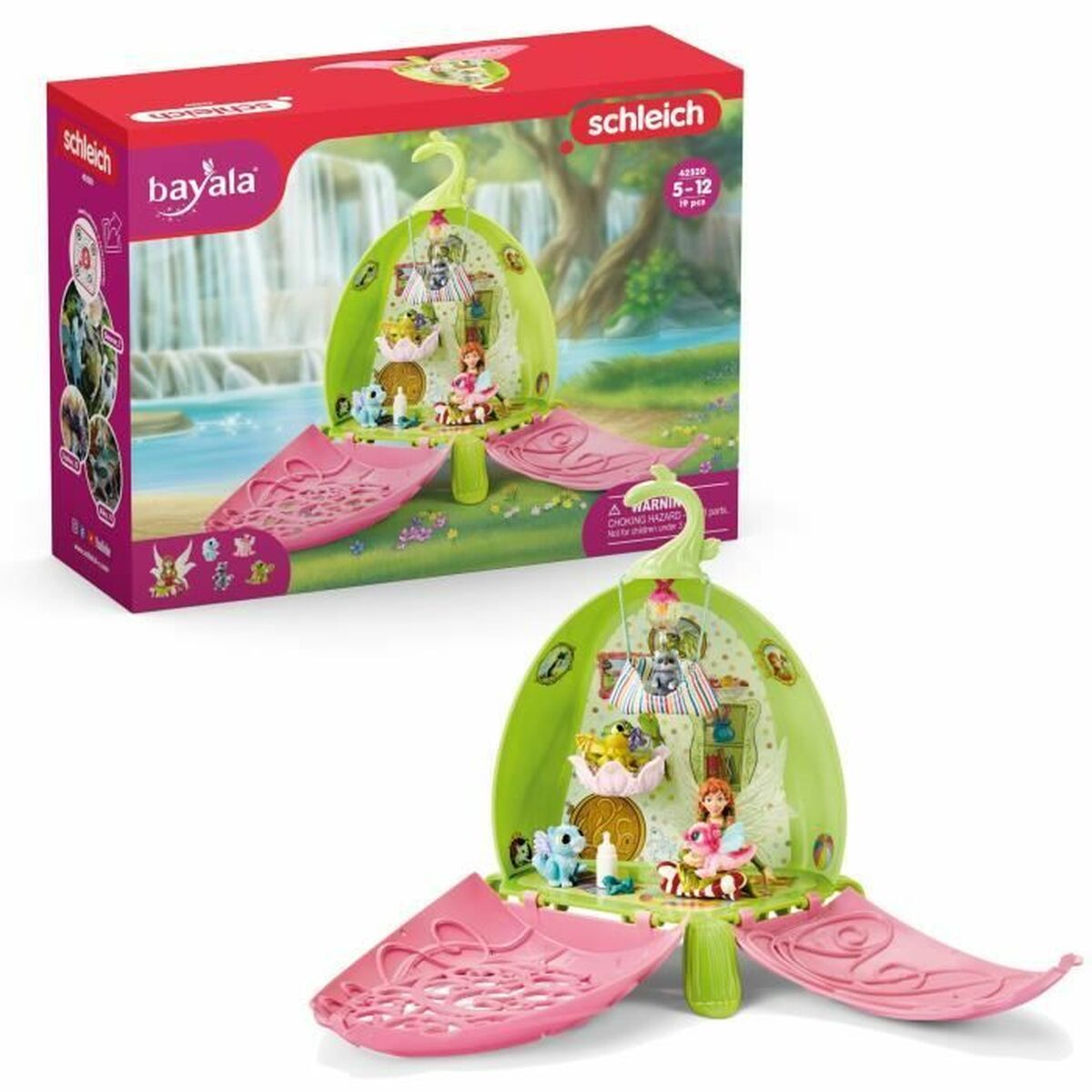 Playset Schleich 42520 BAYALA Marween et son jardin d’enfants anima