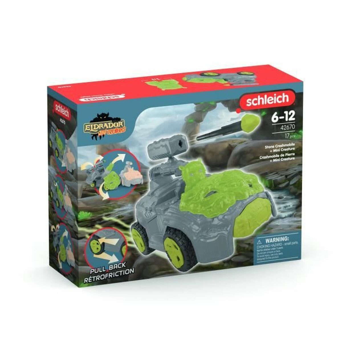 Playset Schleich Pierre’s Crashmobile 17 Pieces