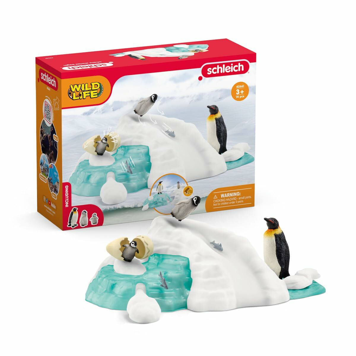 Playset Schleich Penguin Family on the Ice Floe Playset Schleich Penguin Family on the Ice Floe