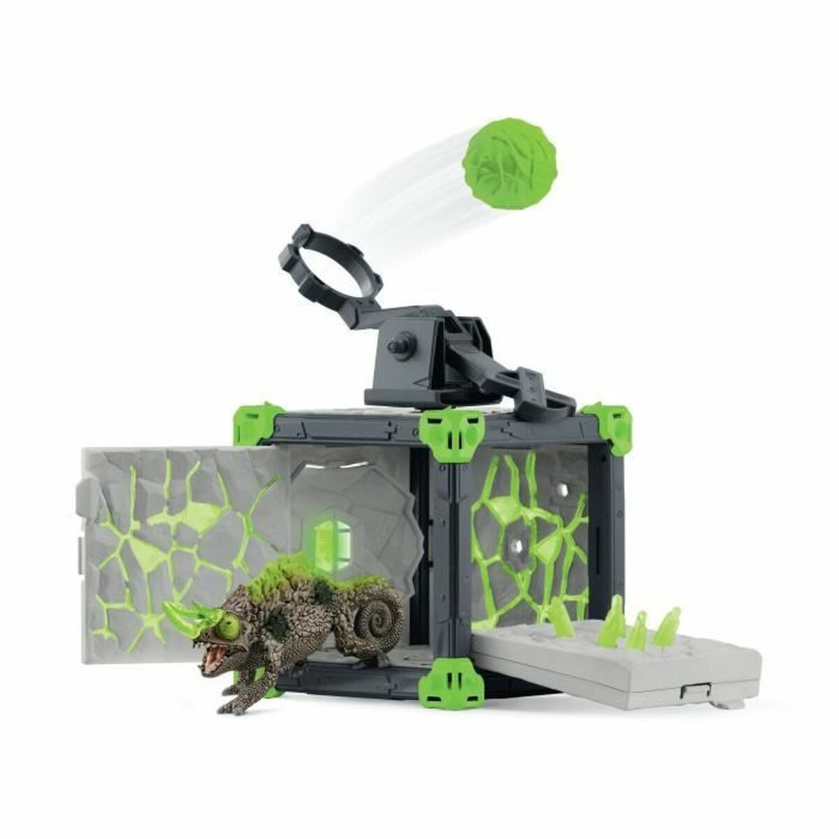 Playset Schleich CamaleÃ³n de piedra de BattleCave
