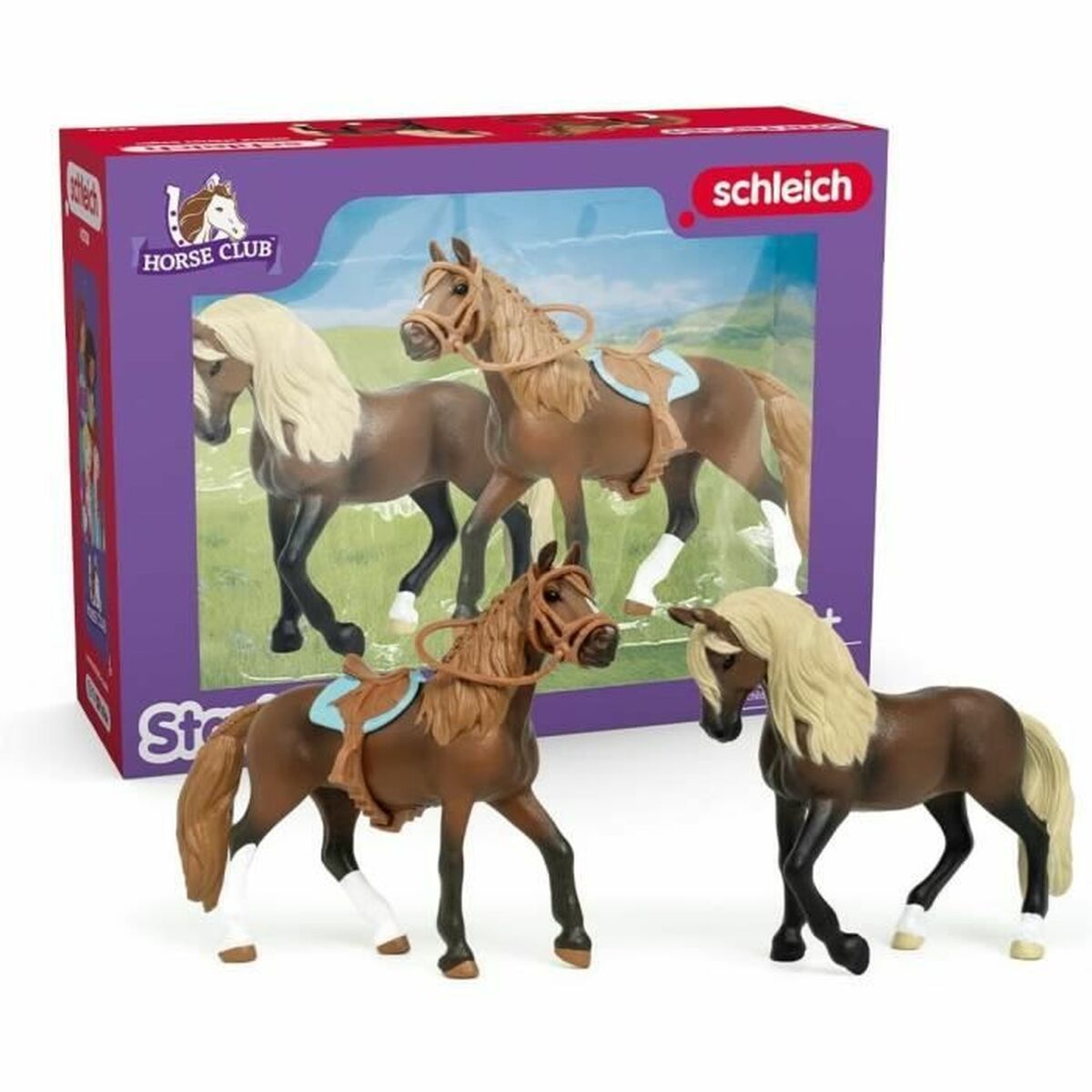 Playset Schleich Horse Club 4 Pieces