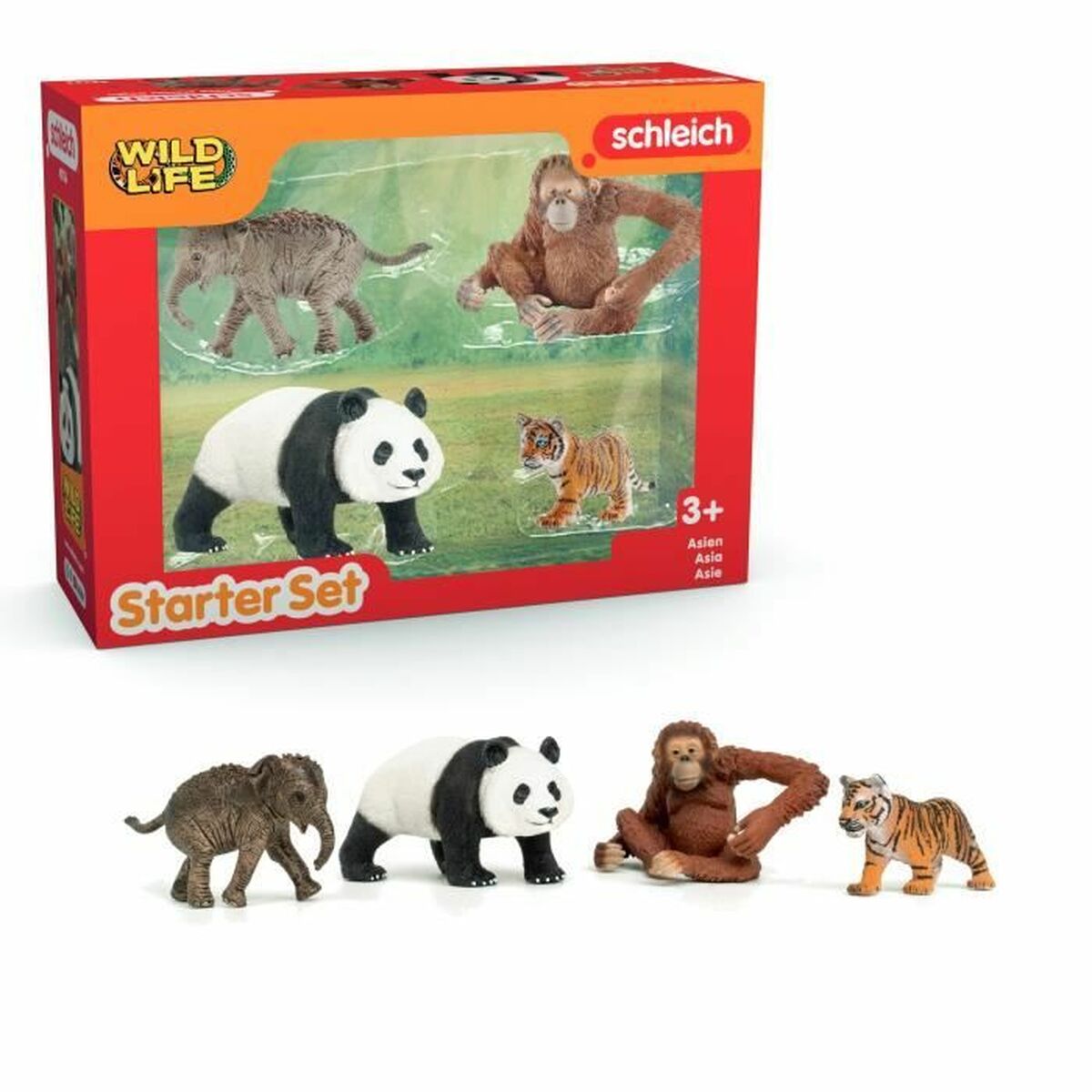 Playset Schleich My First Asian Animals 4 Pieces Playset Schleich My First Asian Animals 4 Pieces