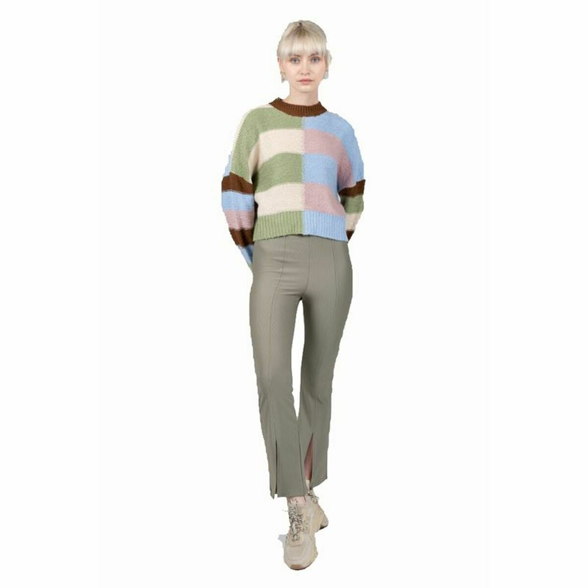 Long Trousers 24COLOURS Casual Green Long Trousers 24COLOURS Casual Green