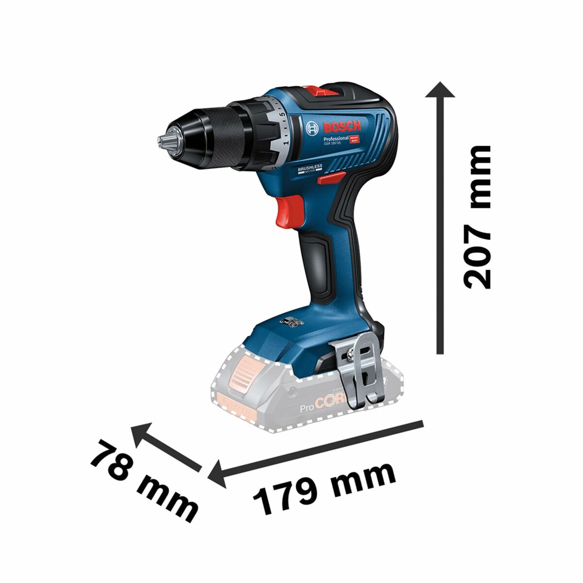 Driver Drill BOSCH 18 V