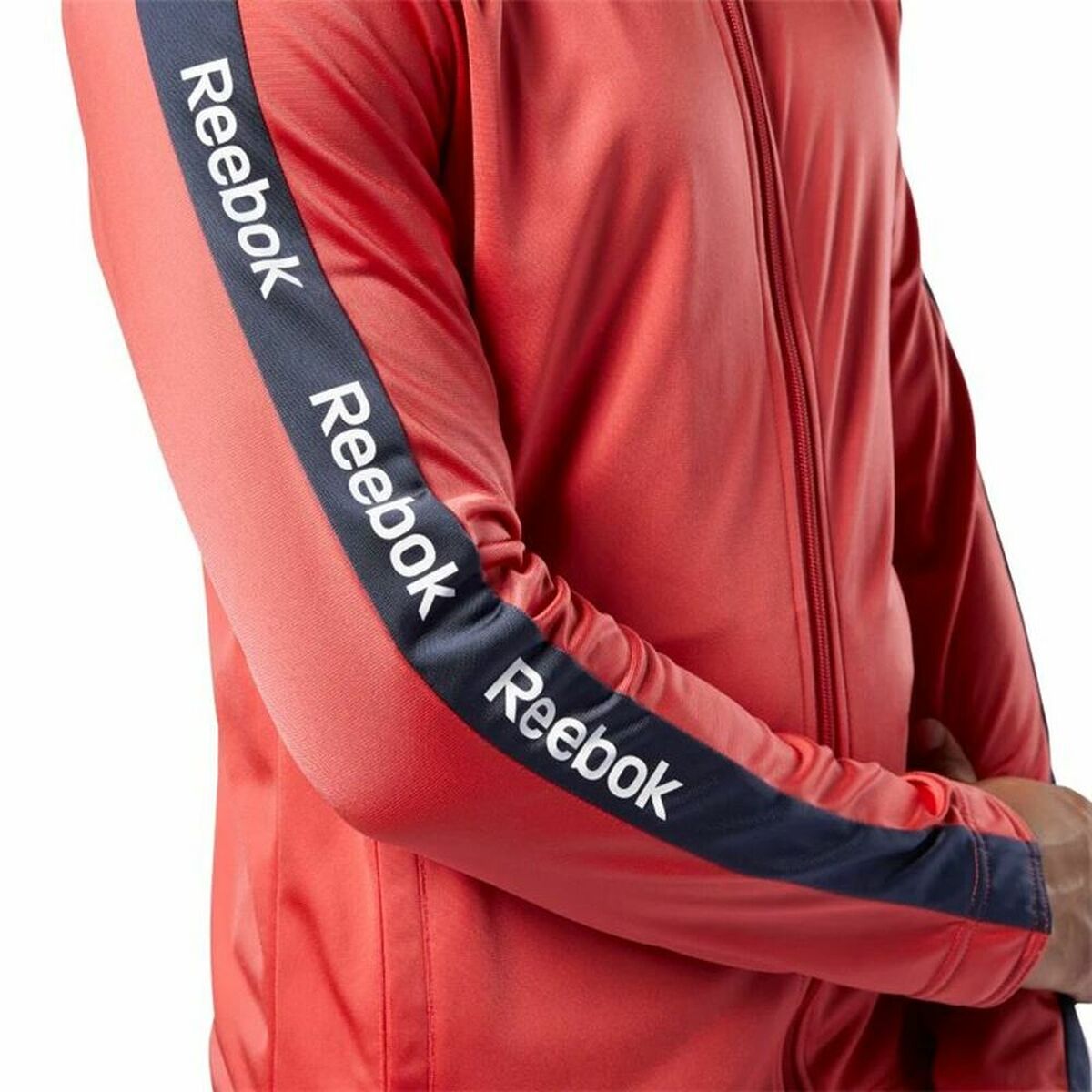 Men’s Sports Jacket Reebok Essentials Linear Red