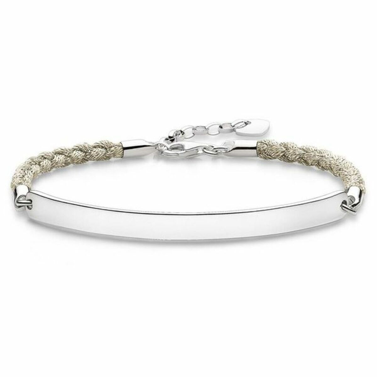 Ladies’ Bracelet Thomas Sabo LBA0029-173-19 Silver White 15-18 cm 19,5 cm