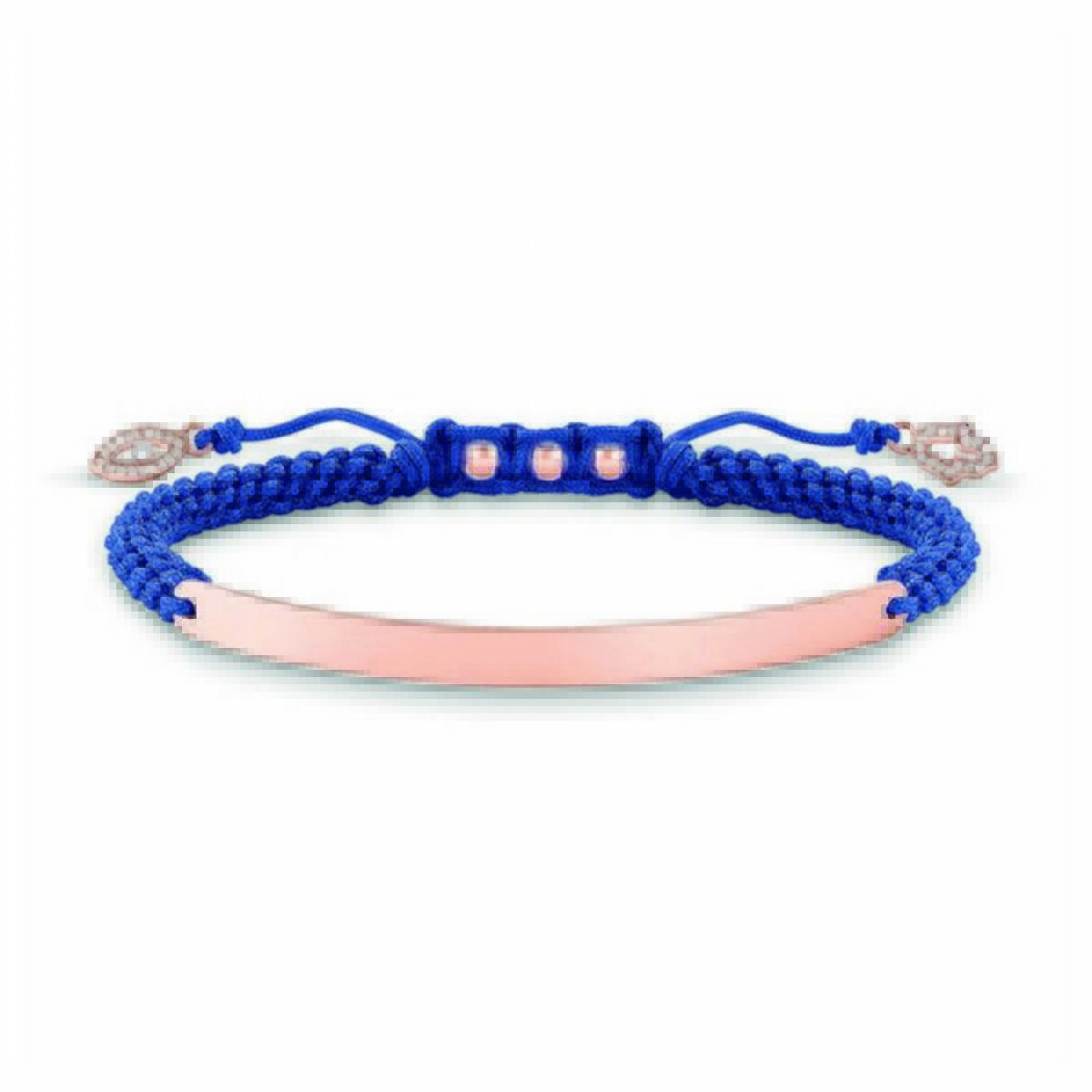 Ladies’Bracelet Thomas Sabo LBA0068-898-1 Blue Rose gold Silver Ladies’Bracelet Thomas Sabo LBA0068-898-1 Blue Rose gold Silver