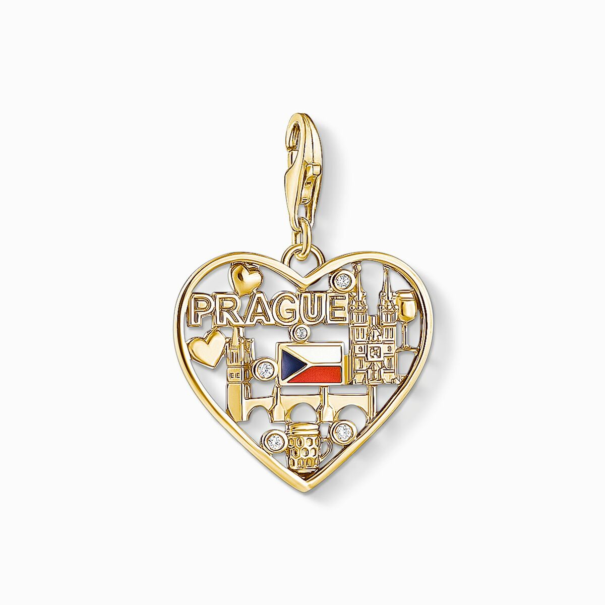 Ladies’ Beads Thomas Sabo IC12365-565-7 Golden 2 cm