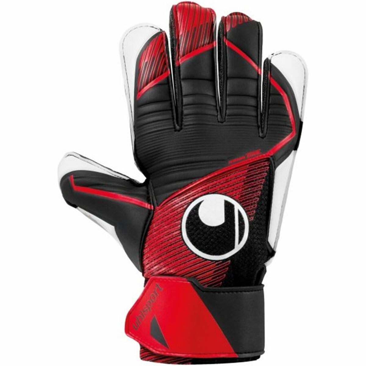 Goalkeeper Gloves Uhlsport Powerline Starter Soft Black Goalkeeper Gloves Uhlsport Powerline Starter Soft Black
