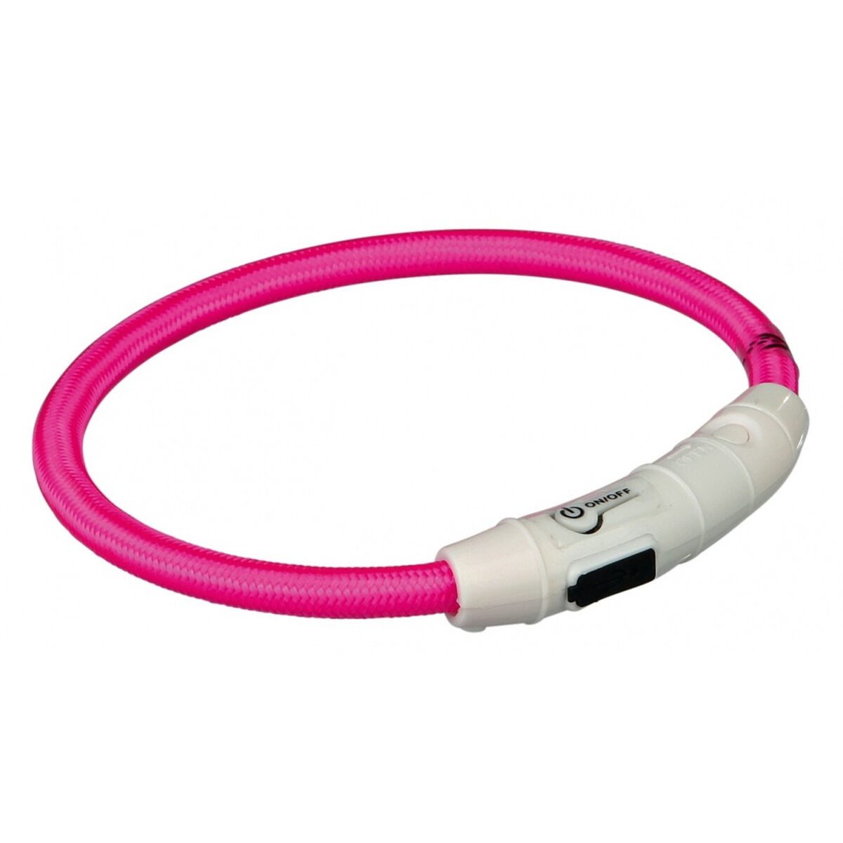 LED Collar for Pets Trixie Pink M/L LED Collar for Pets Trixie Pink M/L
