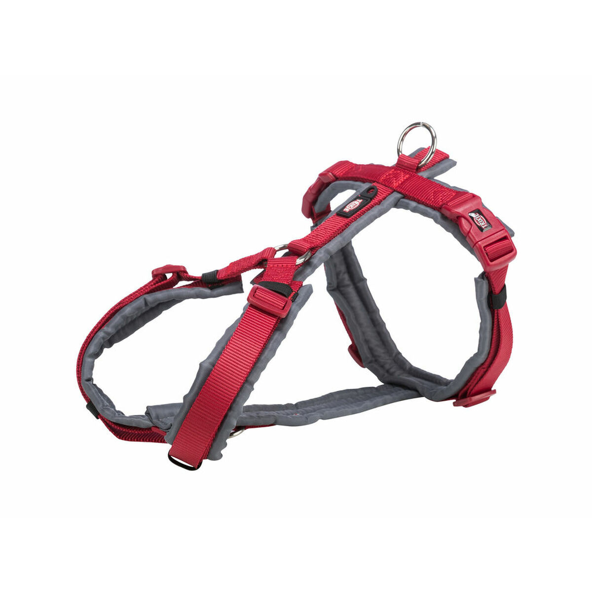Pet Harness Trixie Trekking Red Graphite L Pet Harness Trixie Trekking Red Graphite L