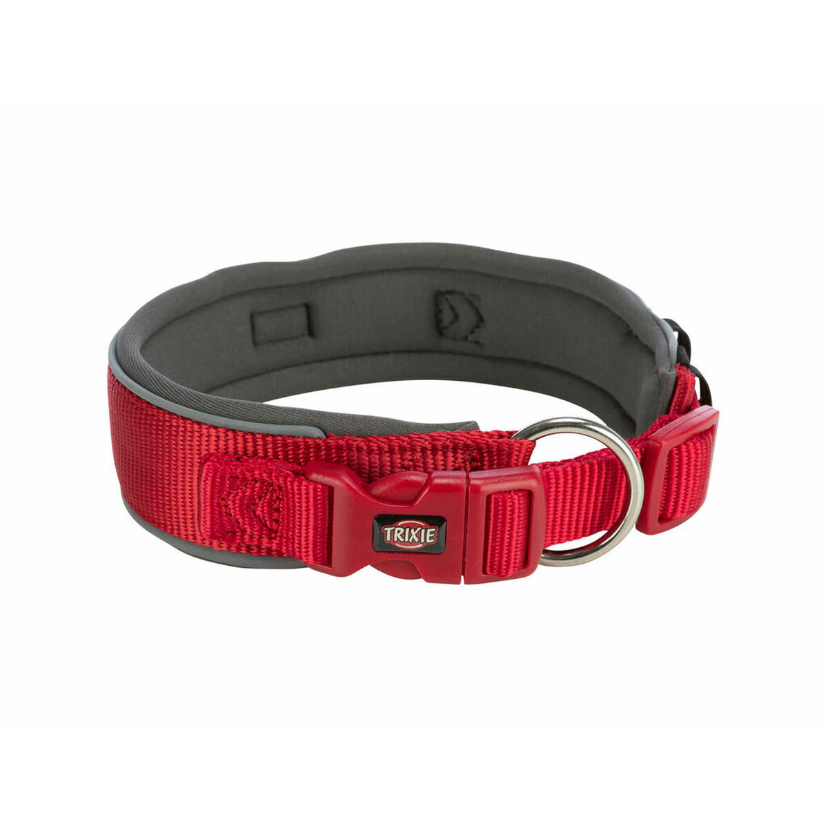 Dog collar Trixie Premium Red Graphite S/M 33-42 cm Dog collar Trixie Premium Red Graphite S/M 33-42 cm