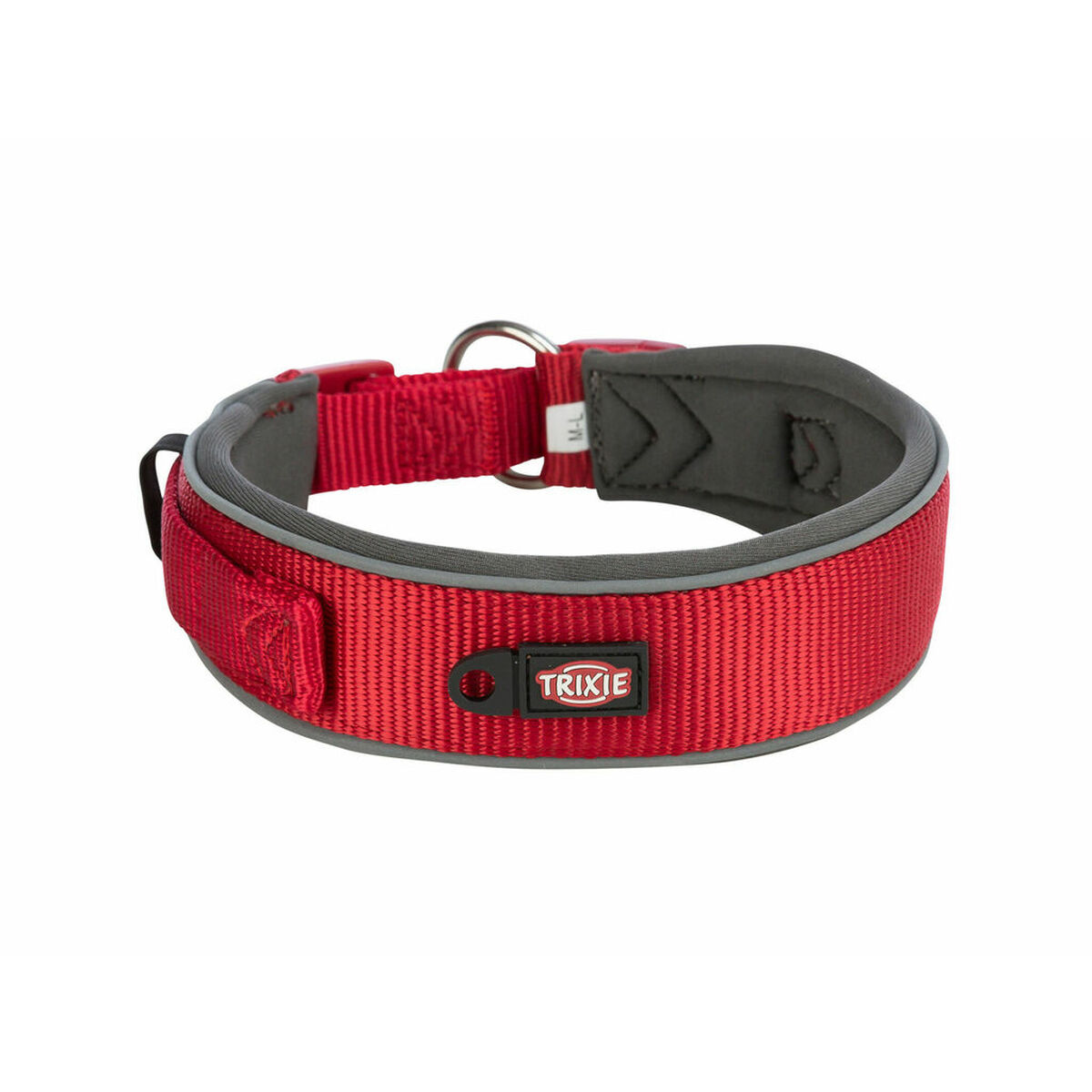 Dog collar Trixie Premium Red Graphite S/M 33-42 cm