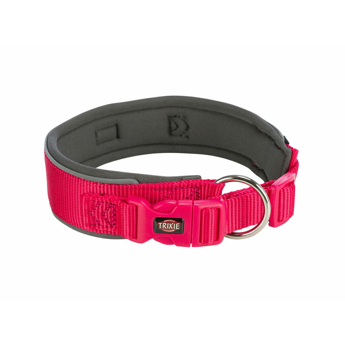 Dog collar Trixie Premium Graphite Fuchsia XS/S 27-35 cm Dog collar Trixie Premium Graphite Fuchsia XS/S 27-35 cm