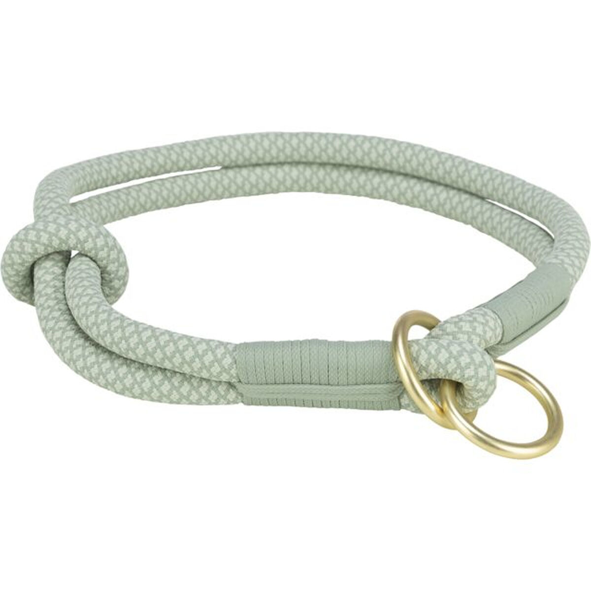 Dog Training Collars Trixie Soft Rope Green Mint S 35 cm Dog Training Collars Trixie Soft Rope Green Mint S 35 cm