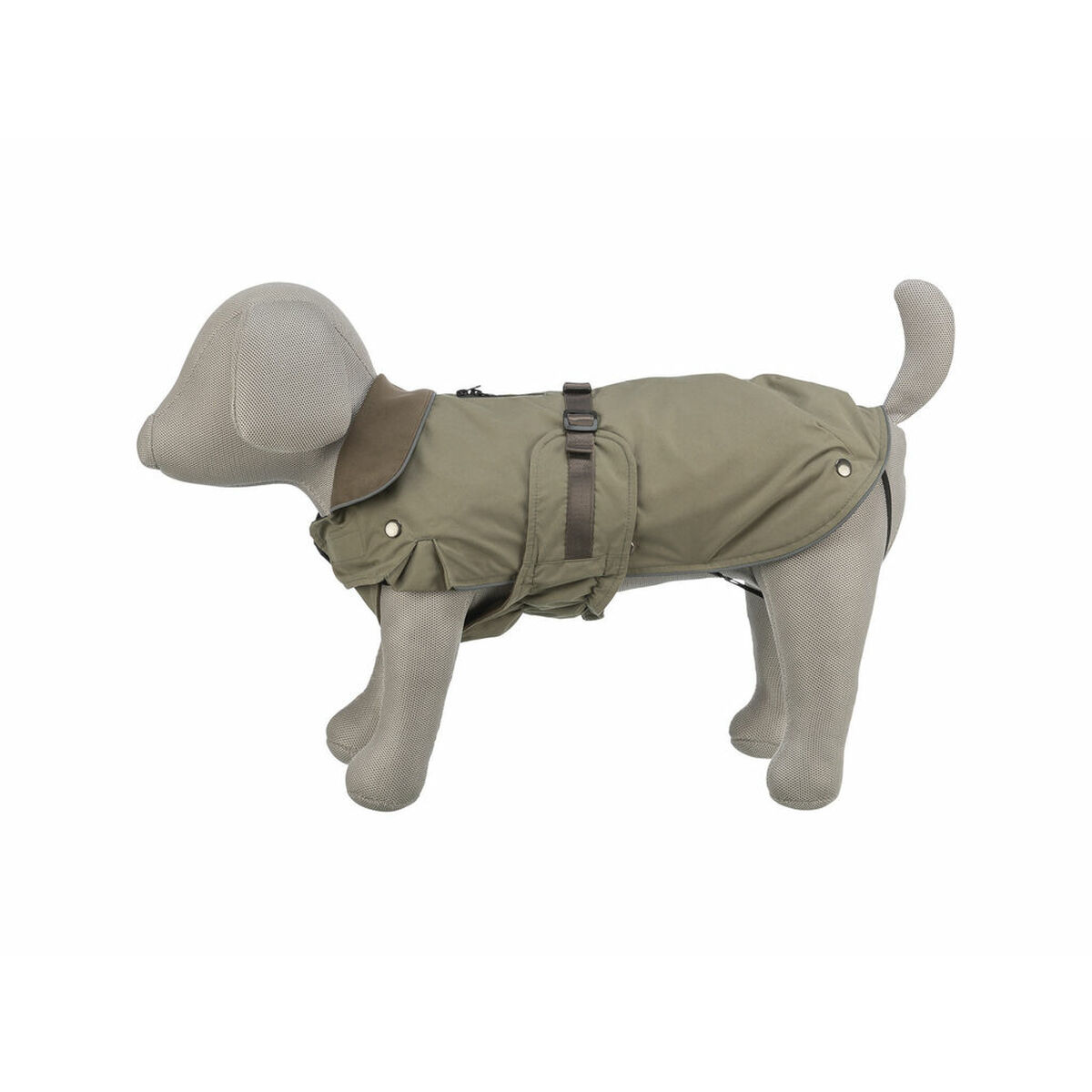 Dog Coat Trixie Peach Olive XS