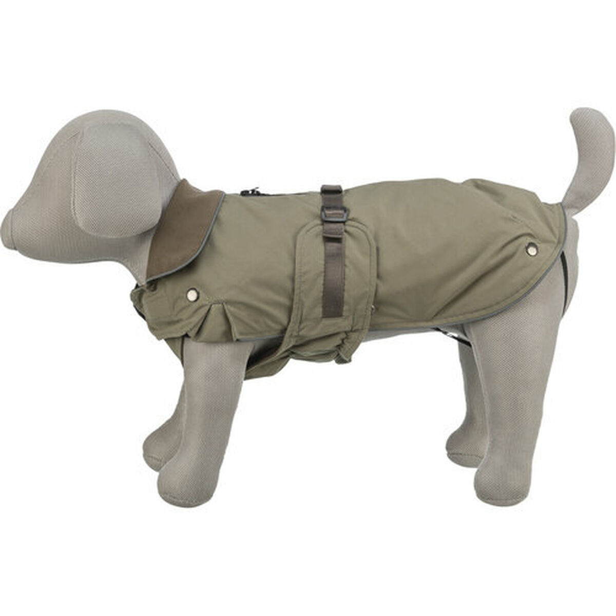 Dog Coat Trixie Peach Olive XS