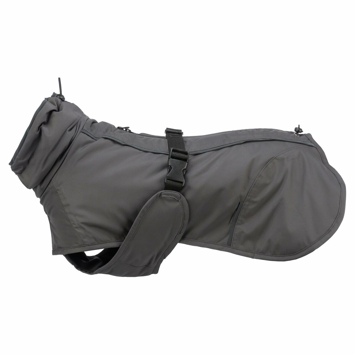 Dog Coat Trixie Limoux Grey M Dog Coat Trixie Limoux Grey M