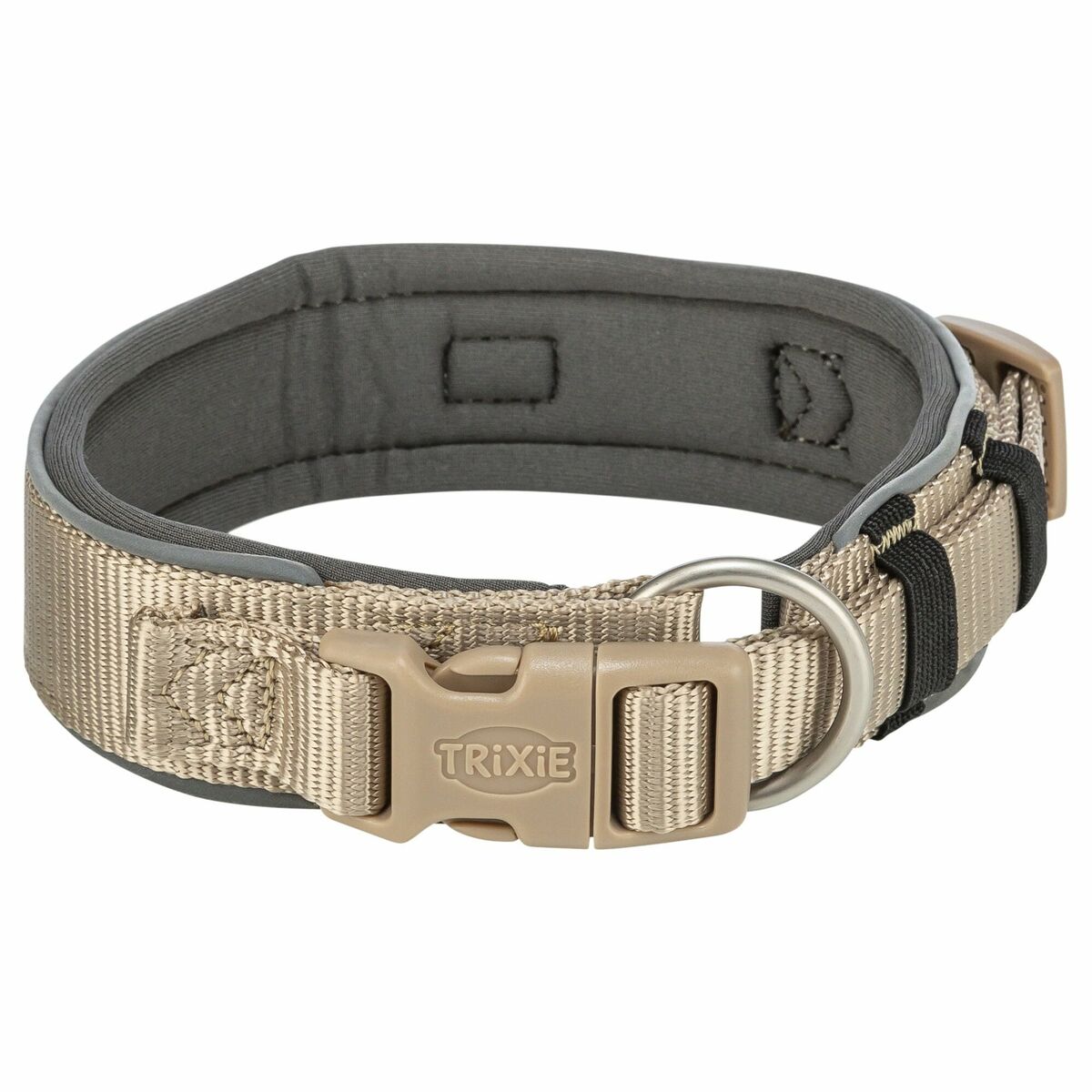 Dog collar Trixie Premium Graphite Sand L/XL 53-62 cm Dog collar Trixie Premium Graphite Sand L/XL 53-62 cm