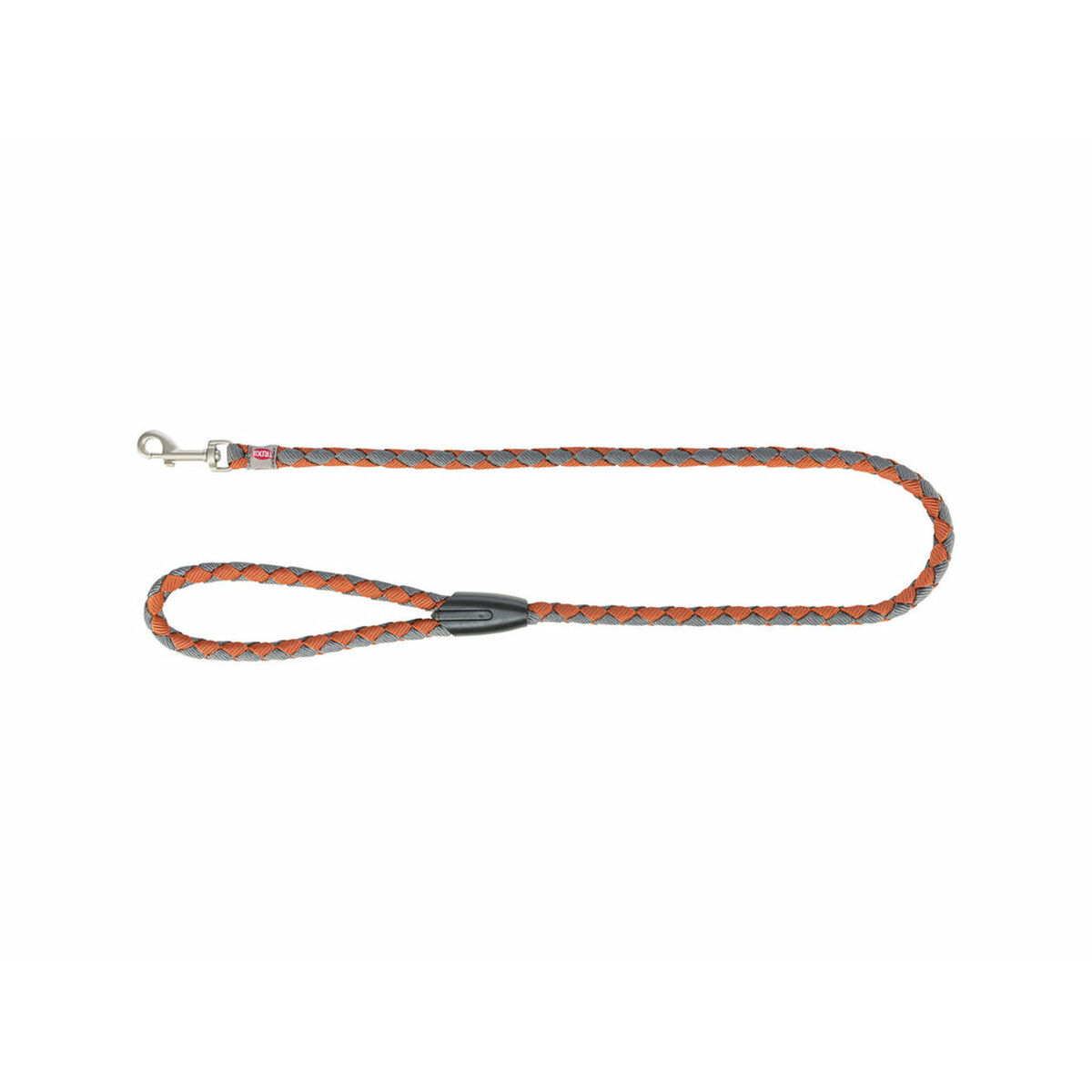 Dog Lead Trixie Cavo Orange Graphite S/M 1 m