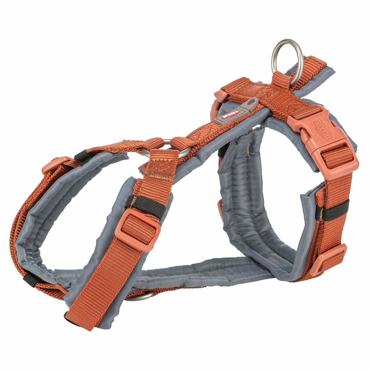 Dog Harness Trixie Premium Trekking Orange Graphite XL Dog Harness Trixie Premium Trekking Orange Graphite XL