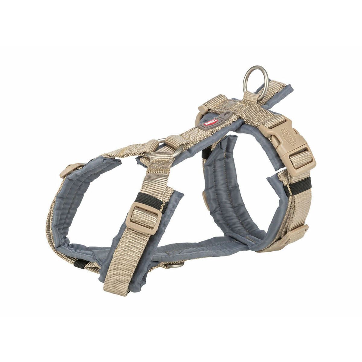 Dog Harness Trixie Premium Trekking Graphite Sand XL Dog Harness Trixie Premium Trekking Graphite Sand XL