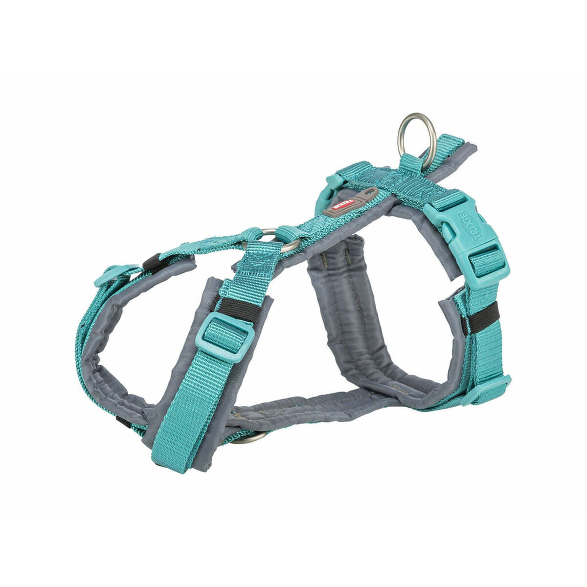 Dog Harness Trixie Premium Trekking Graphite Light Blue XL Dog Harness Trixie Premium Trekking Graphite Light Blue XL